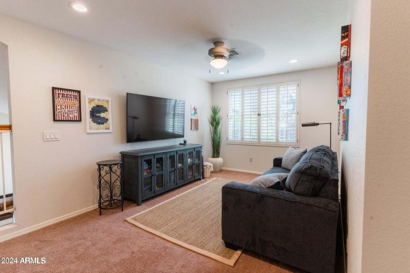 Loft for games/movies