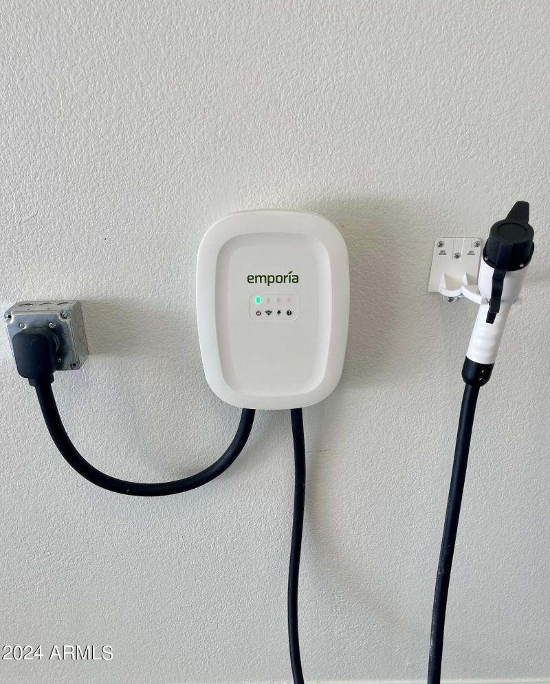 New EV Charging Station in Garage