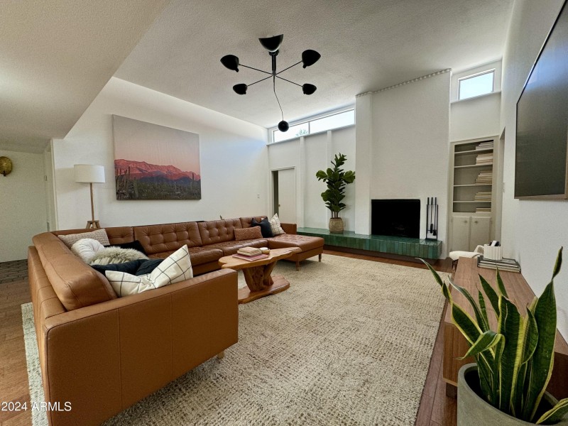 Mid century modern living room