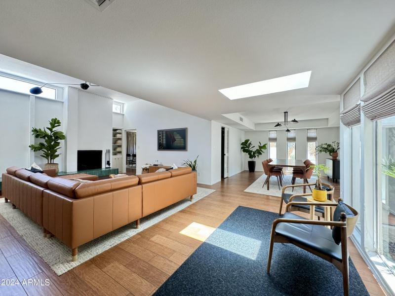 Spacious living area