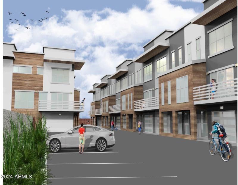 Apex Townhomes Rendering