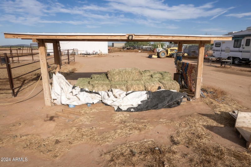 Hay Shed View