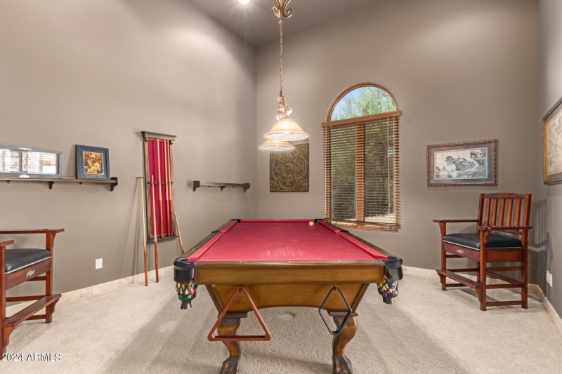 Game Room with Natural Light