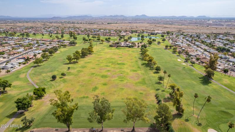 Aerial Golf Course