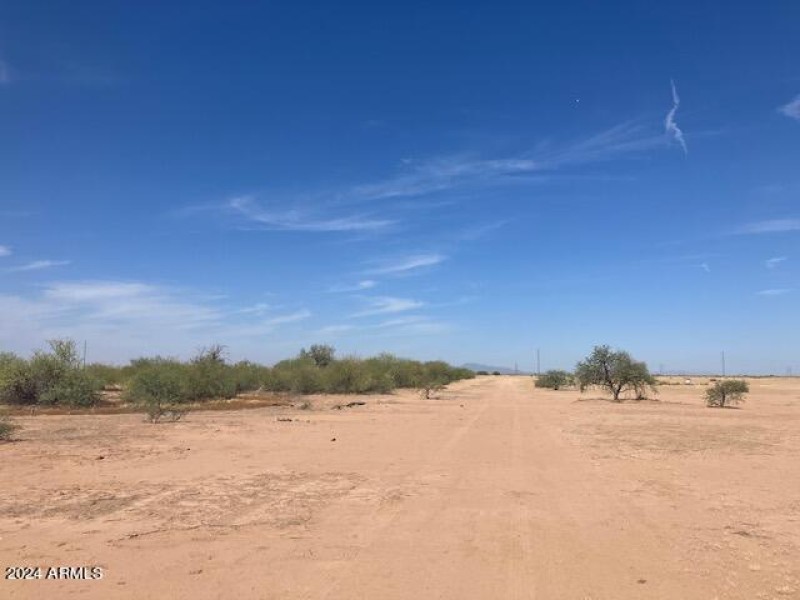 Looking west along Arica 002K