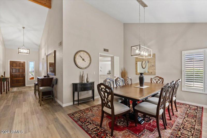 Dining Room to Front Door