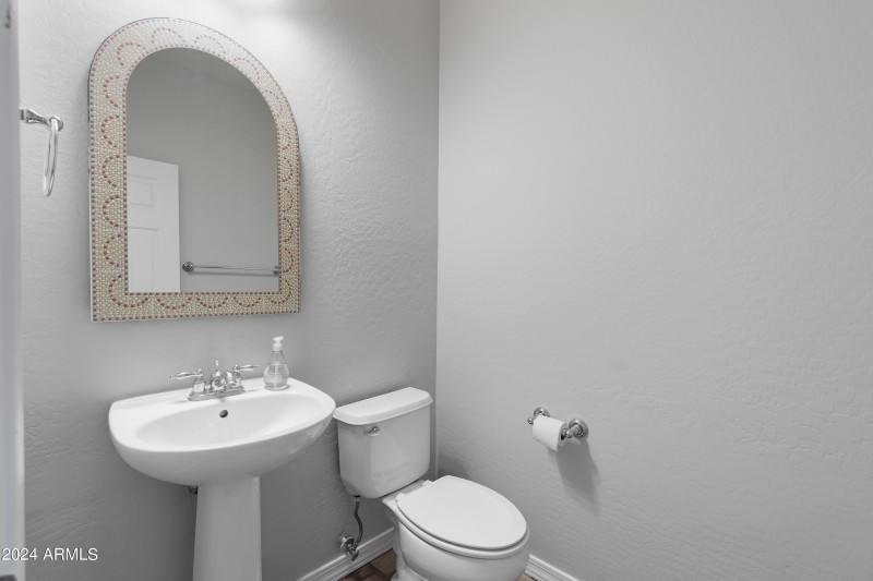 downstairs half bath