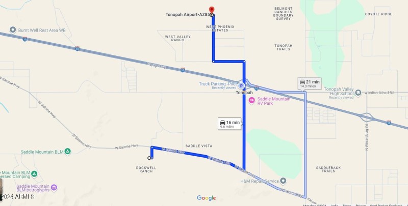 Tonopah Airport AZ 85