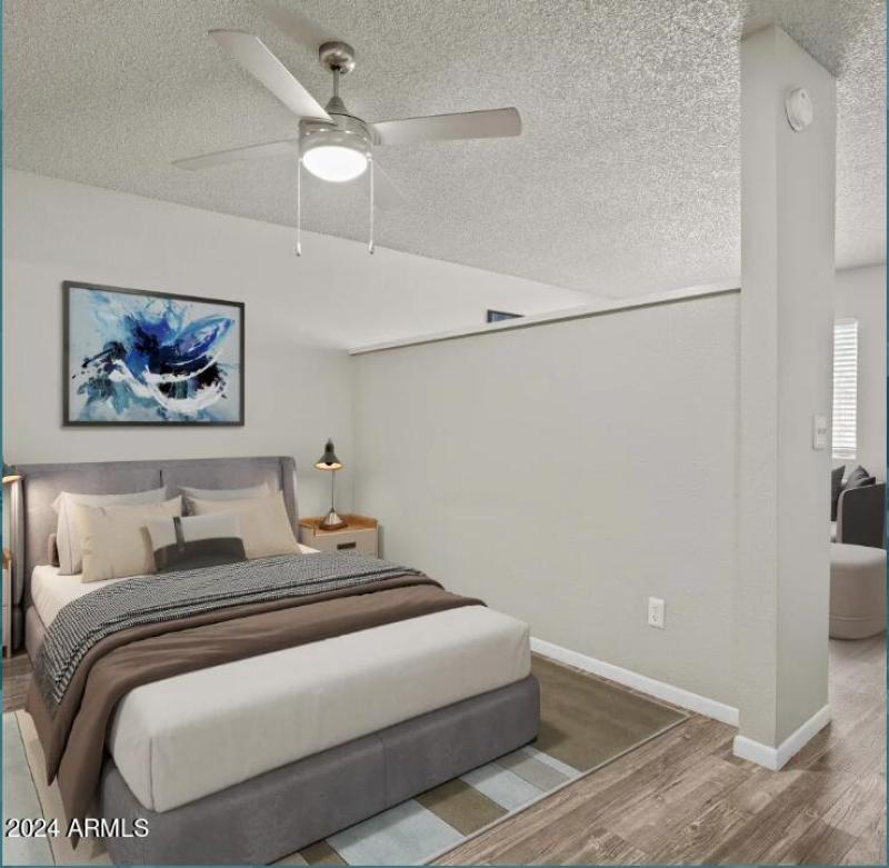 Studio Sleeping Area