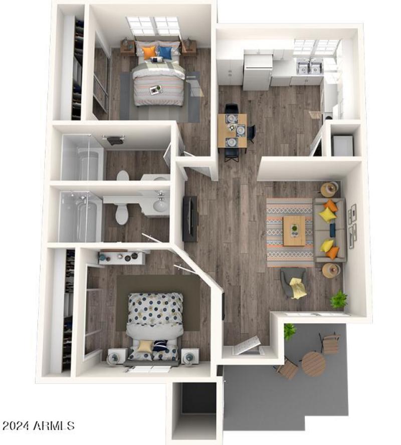 2br Floorplan