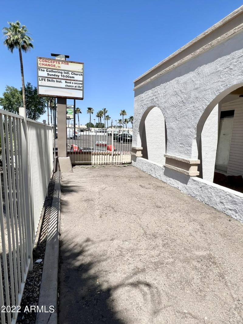 Courtyard outside of A1