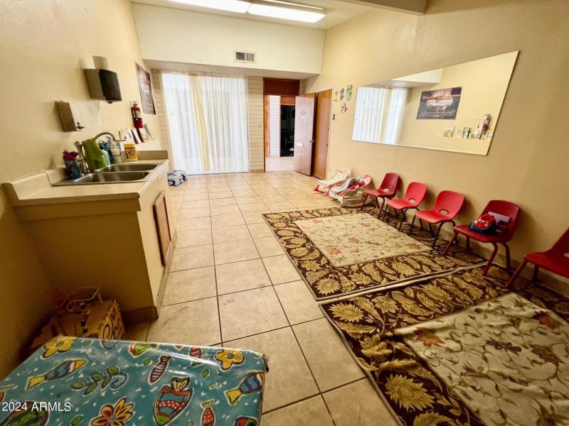 View toward main entry