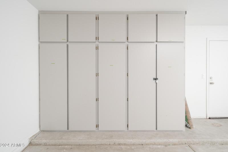 Guest Storage in the left three cabs