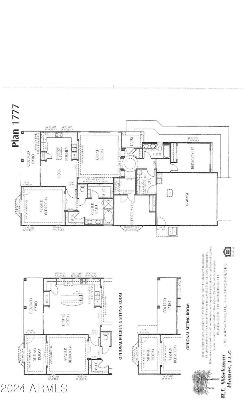 Plot Plans 1777 Floor Plans