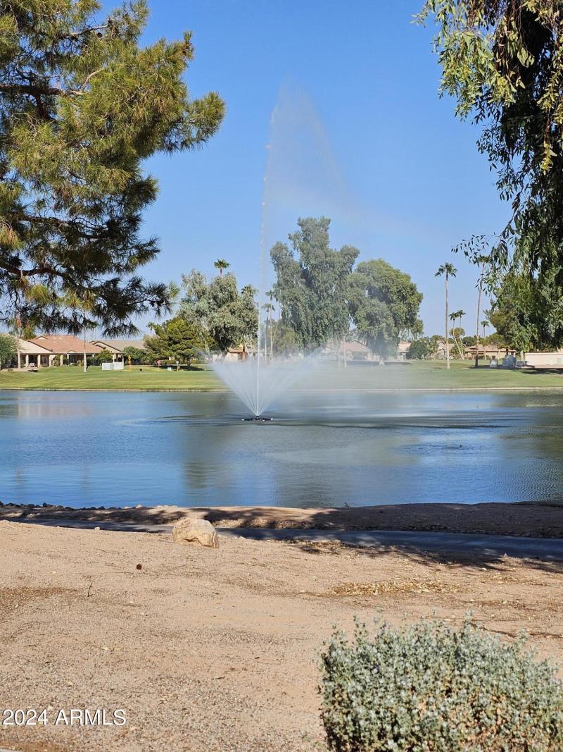 Lake and Fountain