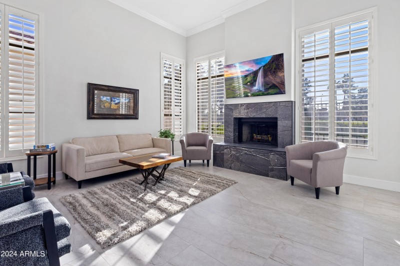 Family Room with Fireplace