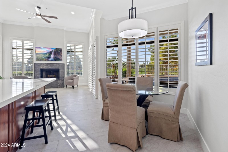 Bright Eat-In Kitchen Area