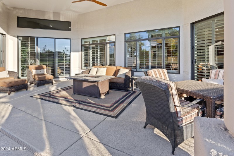 Spacious Covered Patio