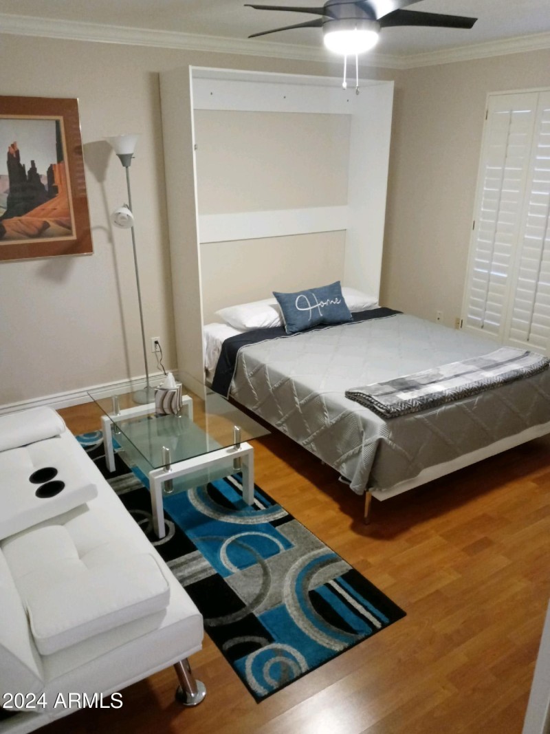 Murphy bed in 2nd bedroom