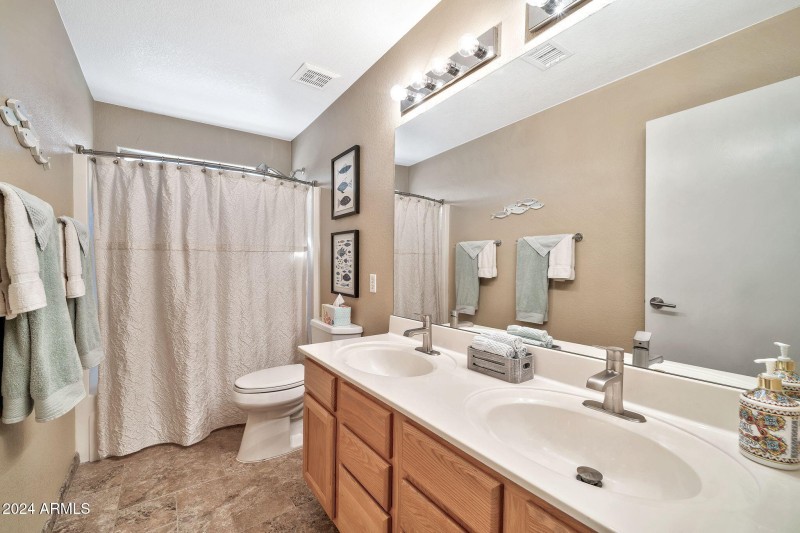 Second Bathroom upstairs