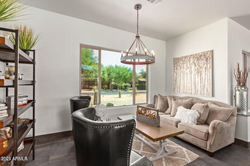 SEATING AREA OFF GREAT ROOM