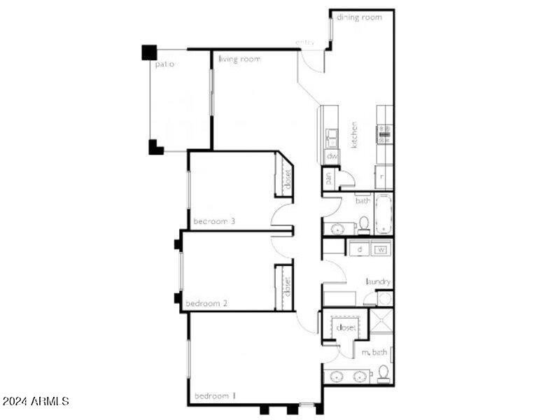 3 Bed Floorplan