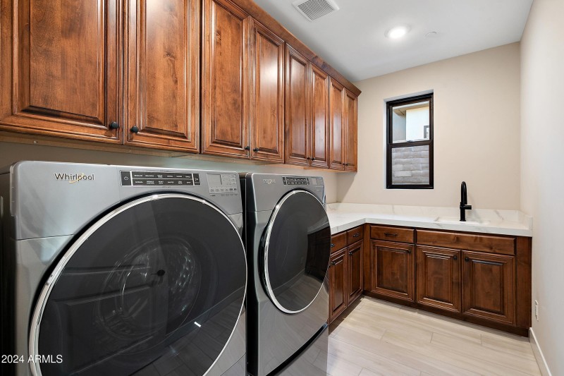 Large laundry room