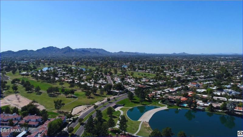 Lake Marguerite in McCormick and view Ra