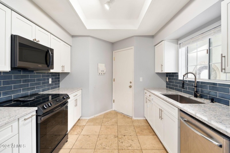 Renovated modern kitchen