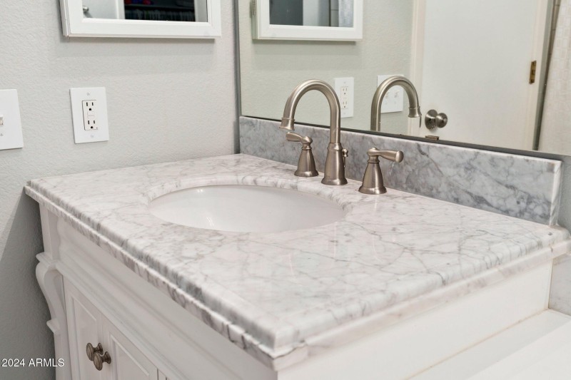 Beautiful marble countertops