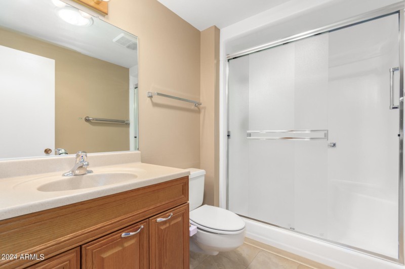 Walk In Shower in Master