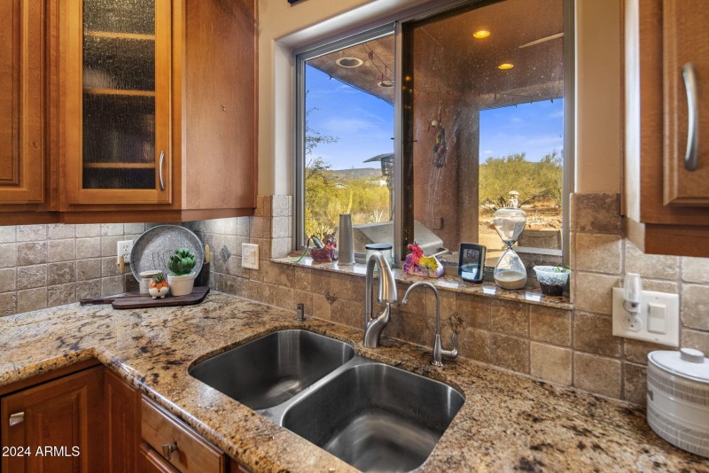 Window Over Desert Views