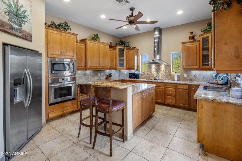 Gourmet Kitchen with Island