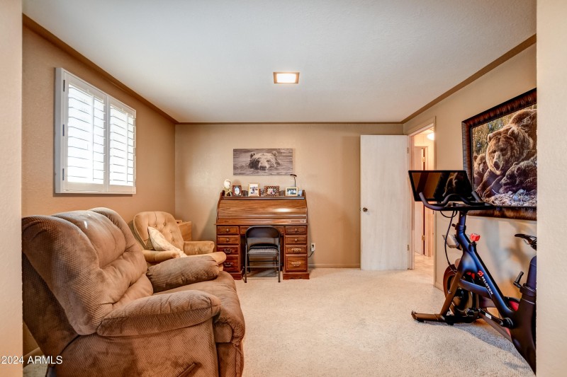 Sitting room Primary bedroom