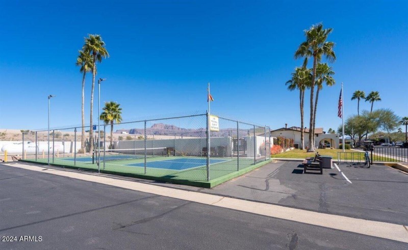 Desert Sun-Pickleball court