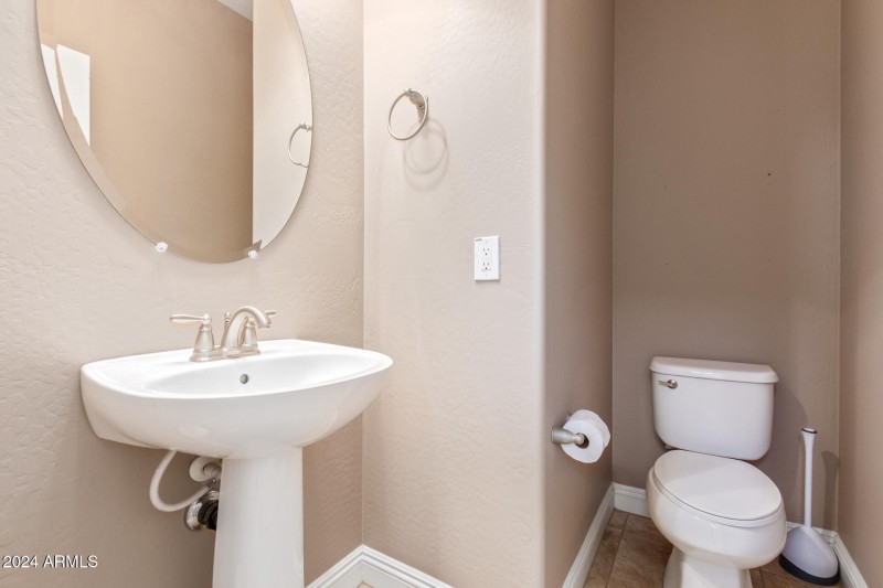 half bath first floor