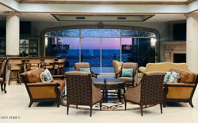 Party Room Evening View