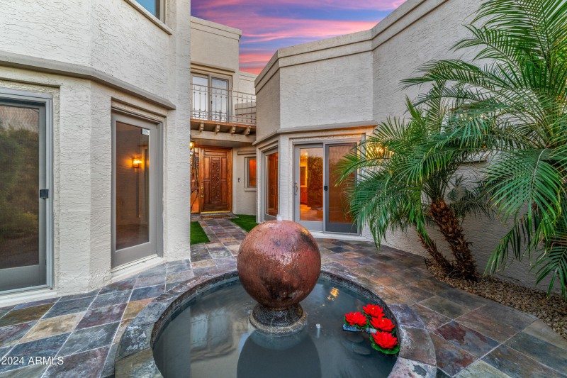 Courtyard and Fountain