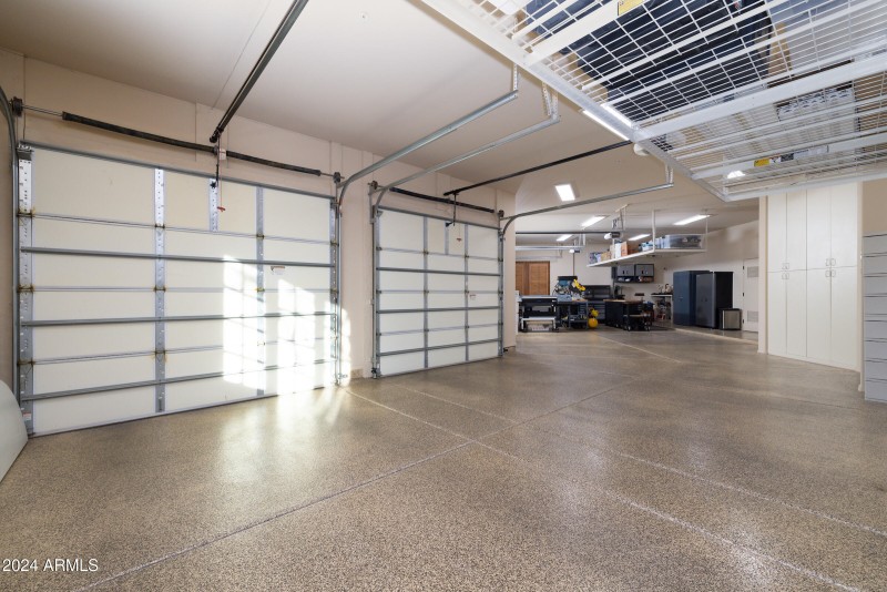 4 Car Garage Epoxy Floor