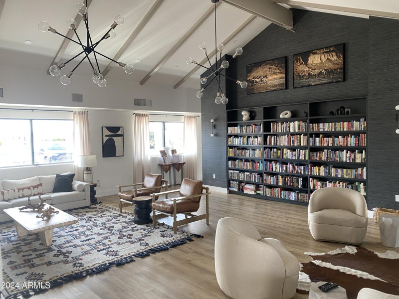 North Hall Library and lounge