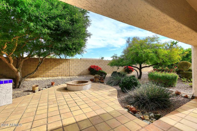 Covered Patio-View