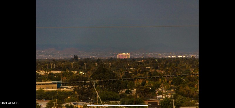 View of talking stick
