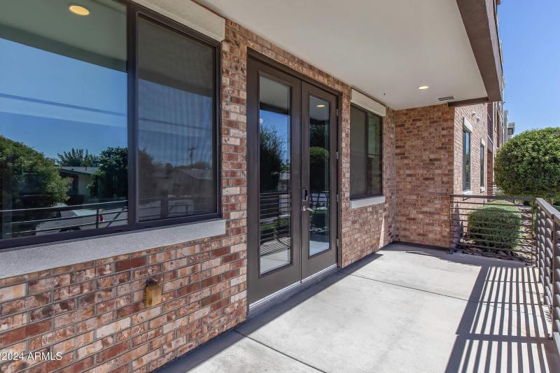 Large Attached Balcony