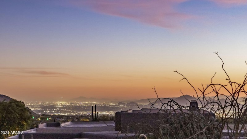 Twinkeling City Lights