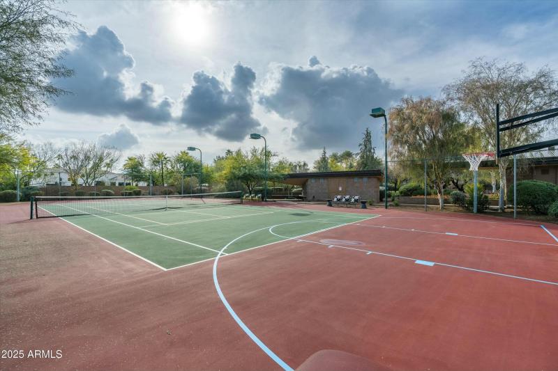 Full Size Tennis Court