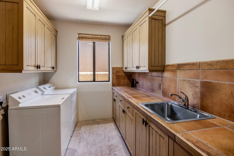 Expansive Laundry Room