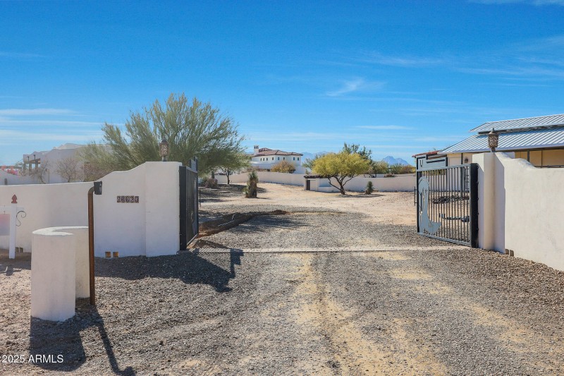 Private Gate to Property