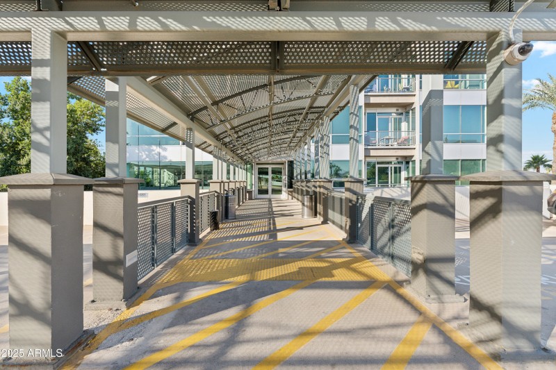 Covered Walkway to Garage