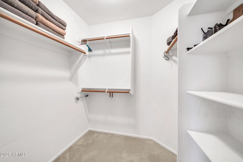 Primary Walk In Closet