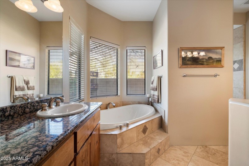 Master Bath Soaking Tub
